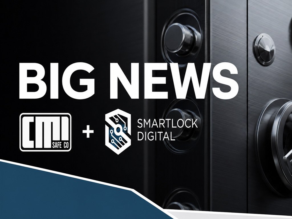 CMI Safe Co. announces SmartLock Digital as its Preferred Safe Lock Supplier
